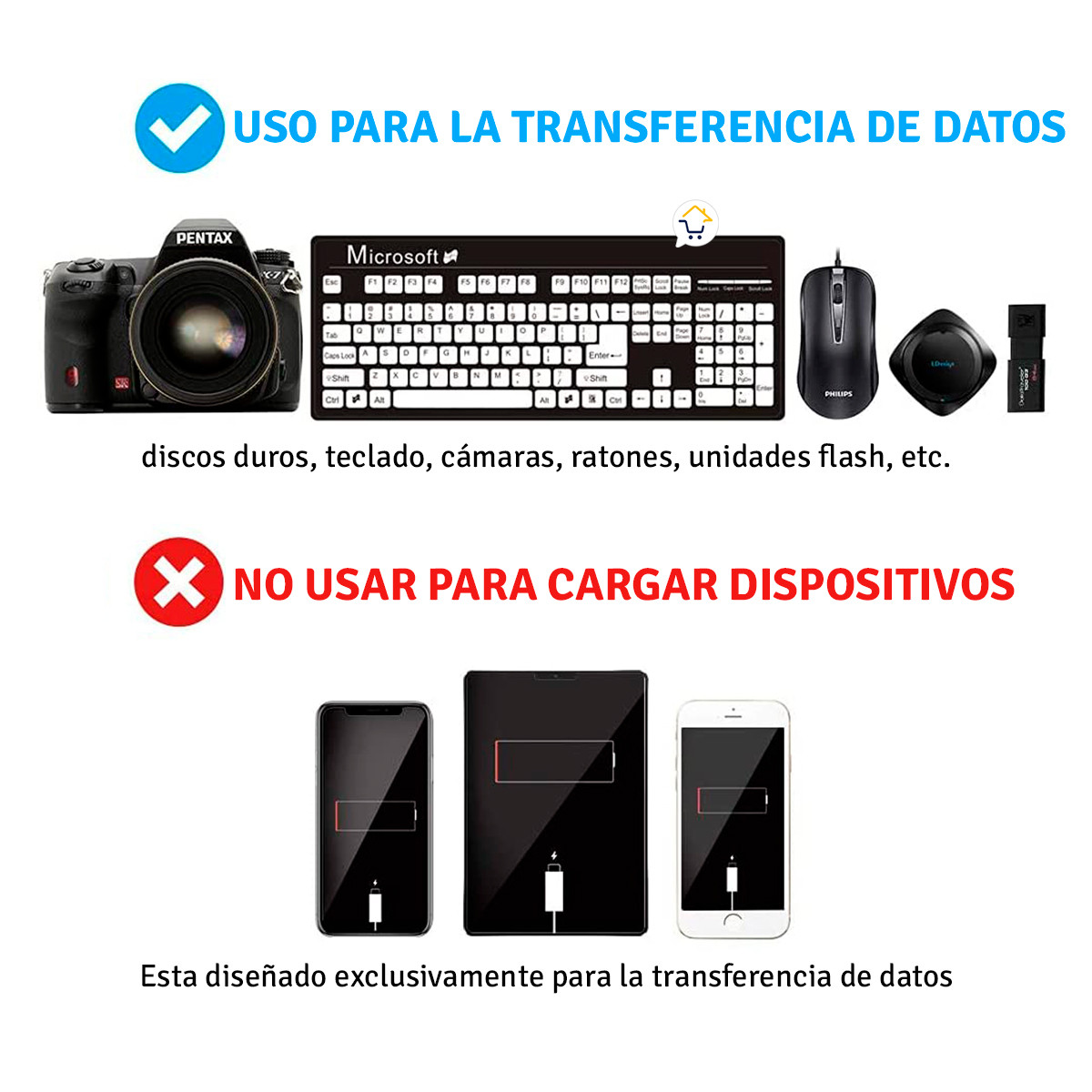 Miniatura 4 de Multipuertos USB 2.0 Interruptor HUB
